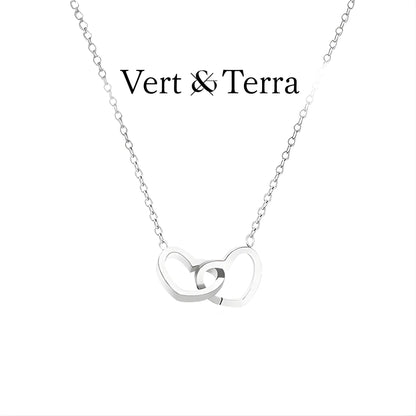 ダブルハートネックレス | 永遠の愛の誓い