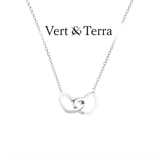 ダブルハートネックレス | 永遠の愛の誓い