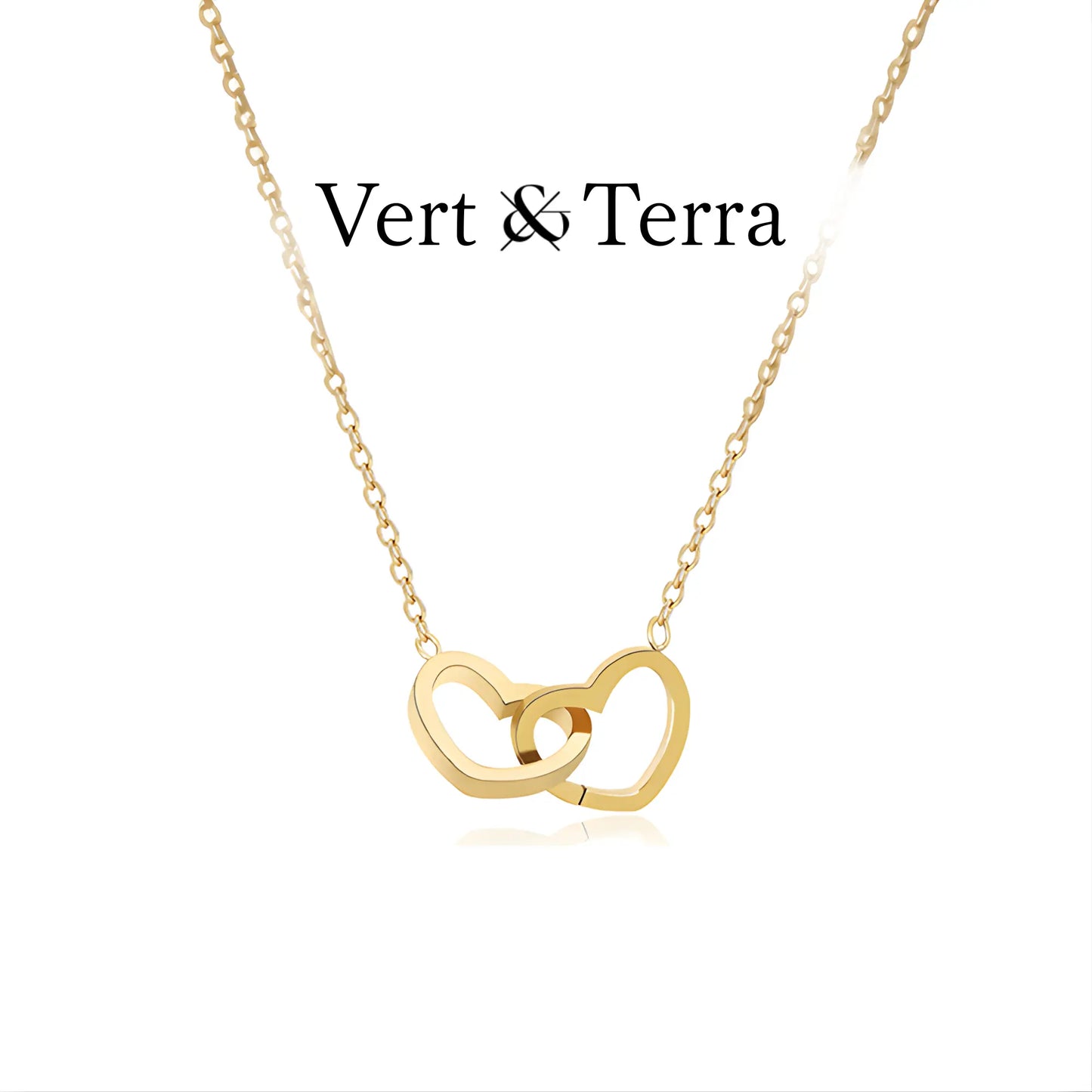 ダブルハートネックレス | 永遠の愛の誓い