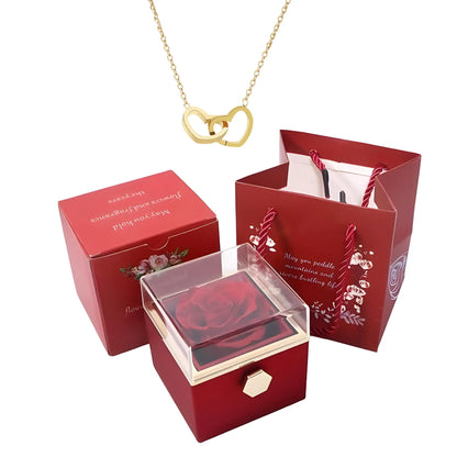 ダブルハートネックレス | 永遠の愛の誓い